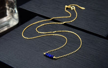 Brățară MISTIQUE din Argint 925 și Pietre Semiprețioase Lapis Lazuli, placată cu 3 straturi de aur 18K